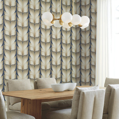 Lotus Light Stripe Wallpaper