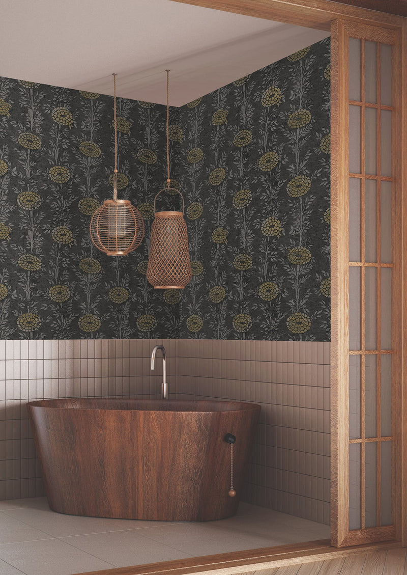 French Marigold Wallpaper