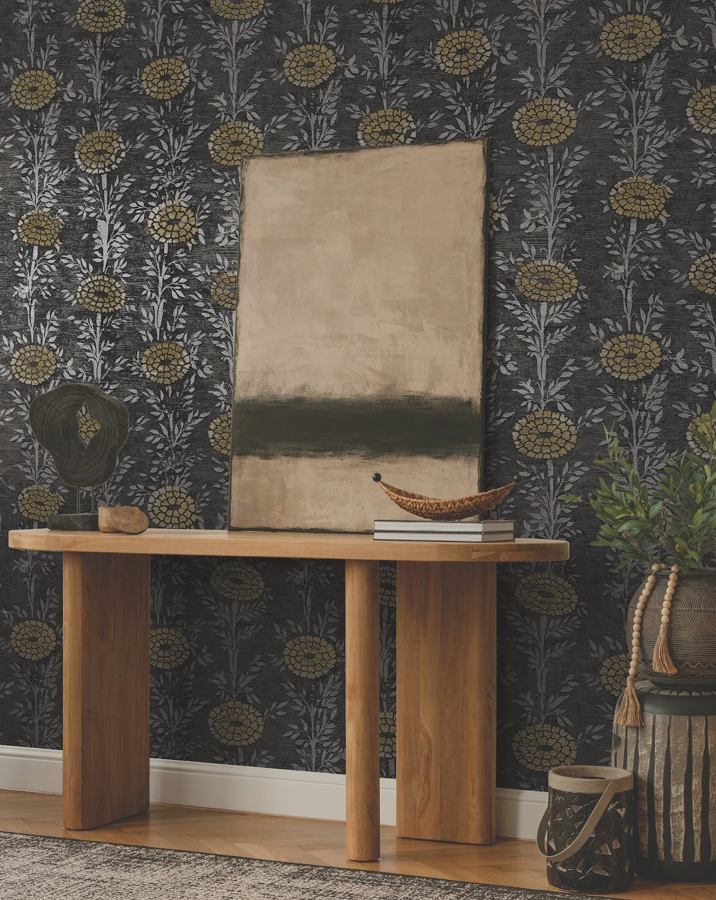French Marigold Wallpaper – D. Marie Interiors