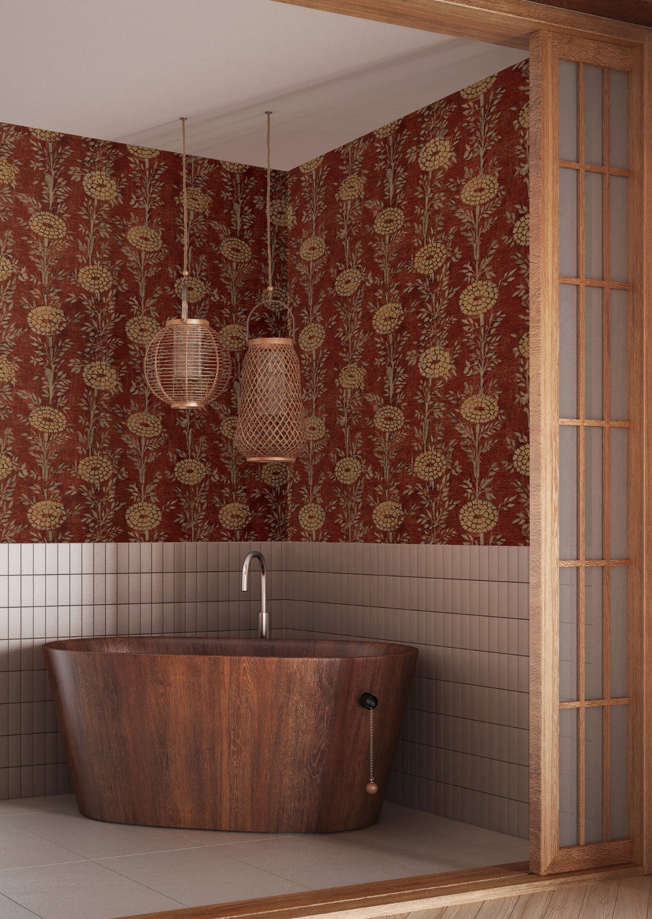 French Marigold Wallpaper – D. Marie Interiors