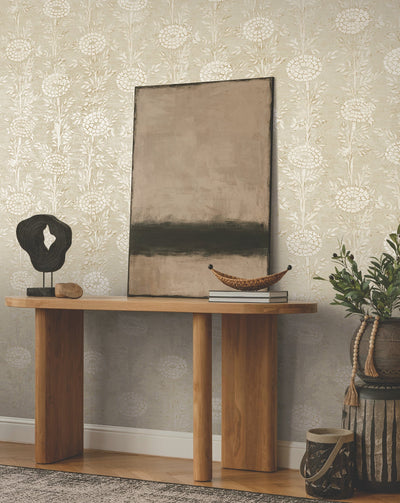 French Marigold Wallpaper