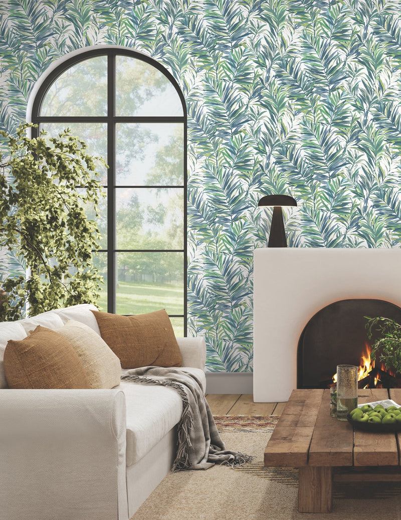 Swaying Palms Wallpaper