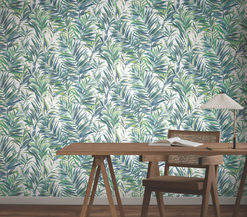 Swaying Palms Wallpaper