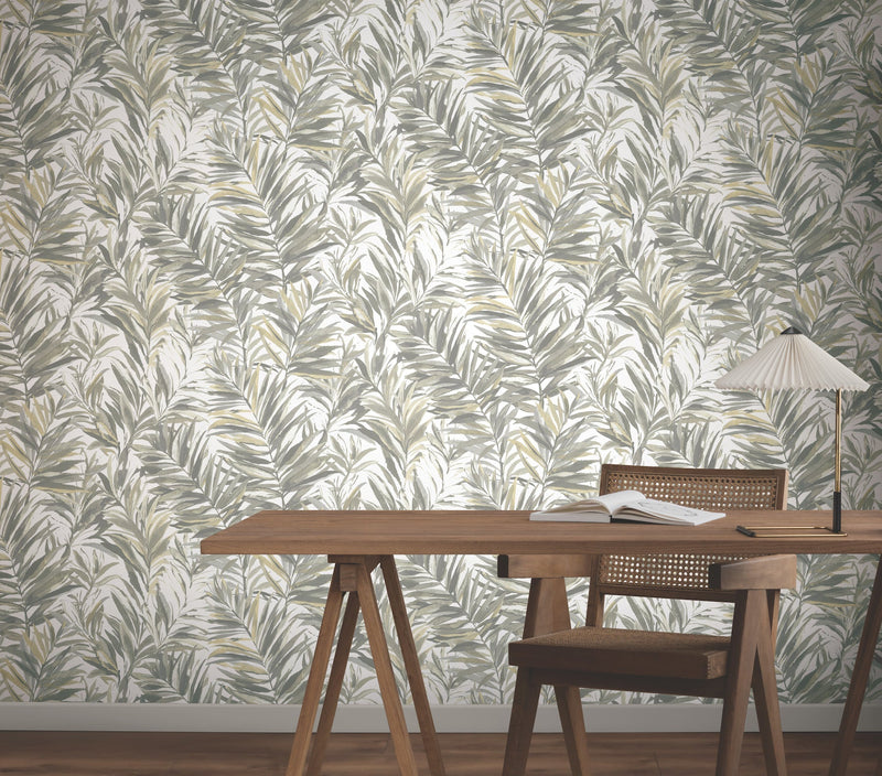 Swaying Palms Wallpaper
