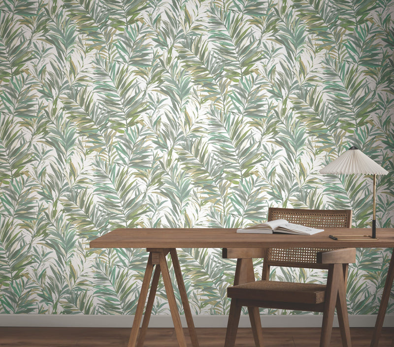Swaying Palms Wallpaper