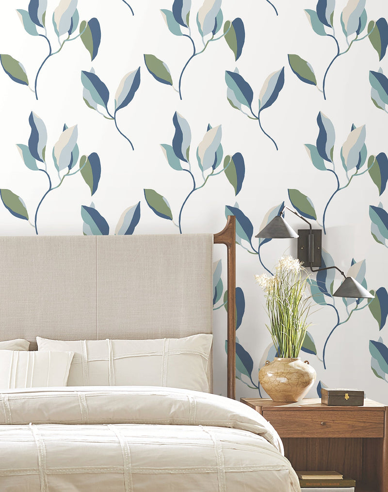 Brushwork Branches Wallpaper