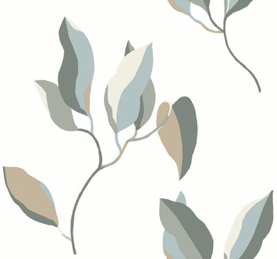 Brushwork Branches Wallpaper