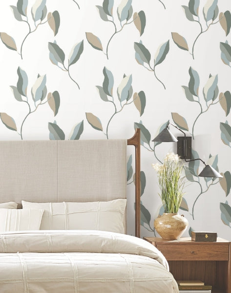 Brushwork Branches Wallpaper