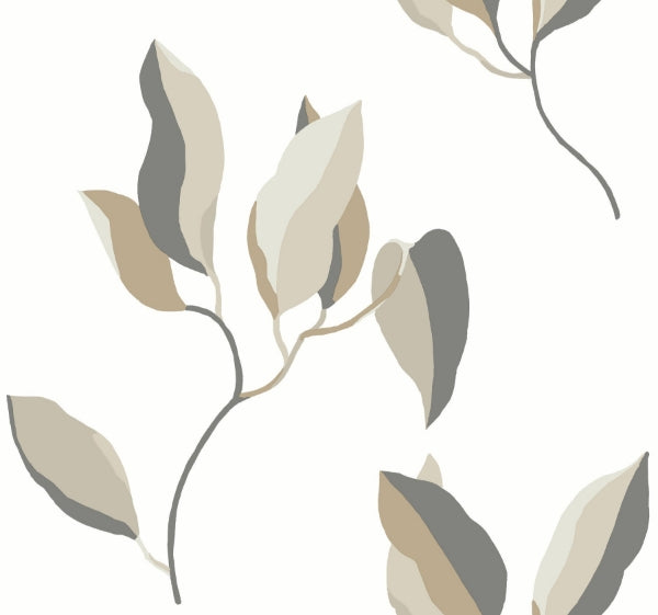 Brushwork Branches Wallpaper