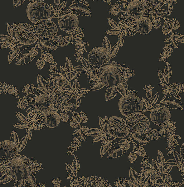 Gerty Fruit Toile Wallpaper