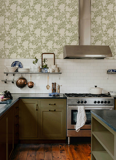 Gerty Fruit Toile Wallpaper