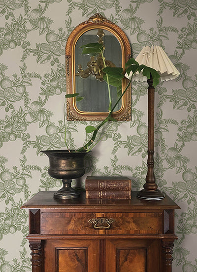 Gerty Fruit Toile Wallpaper
