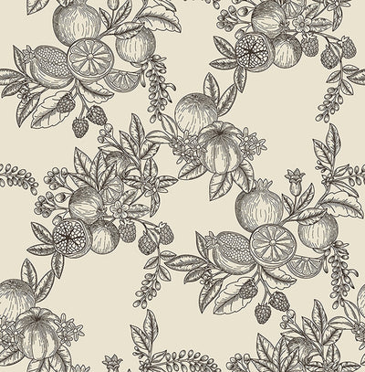 Gerty Fruit Toile Wallpaper