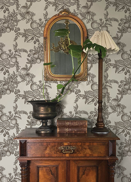 Gerty Fruit Toile Wallpaper