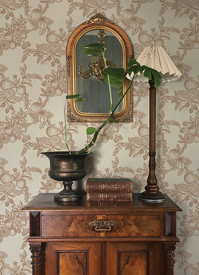 Gerty Fruit Toile Wallpaper