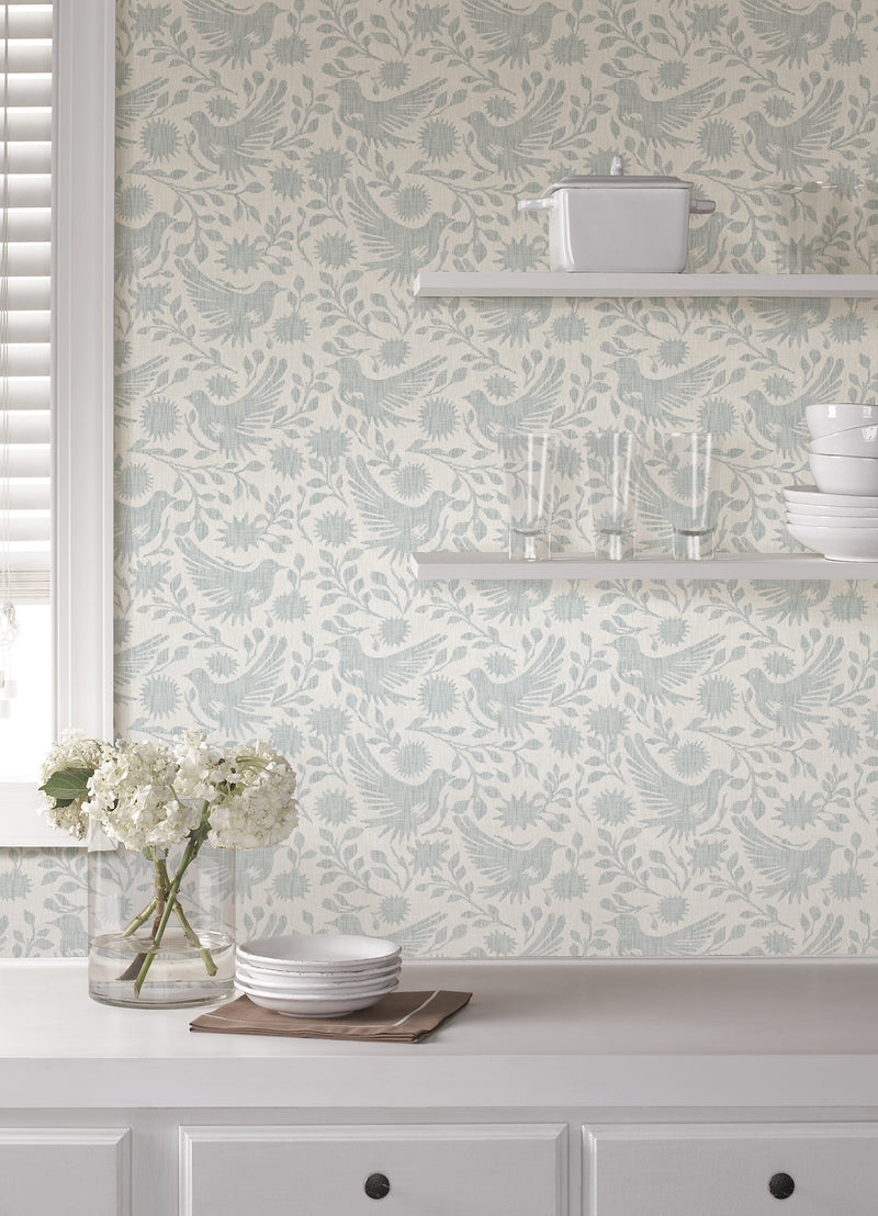 Winged Serenade Peel and Stick Wallpaper