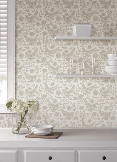 Winged Serenade Peel and Stick Wallpaper