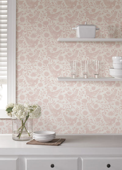 Winged Serenade Peel and Stick Wallpaper