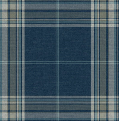 York Westley Plaid Wallpaper