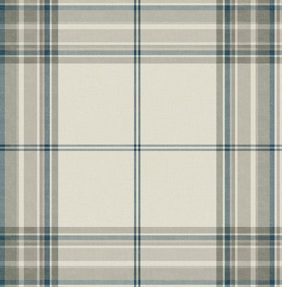 York Westley Plaid Wallpaper