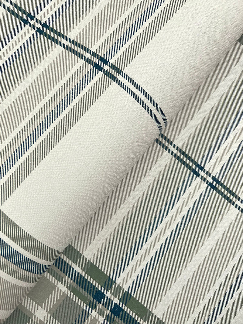 York Westley Plaid Wallpaper