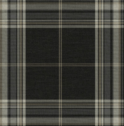 York Westley Plaid Wallpaper