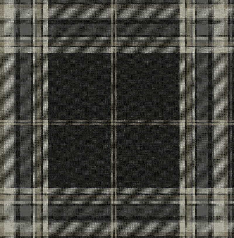 York Westley Plaid Wallpaper