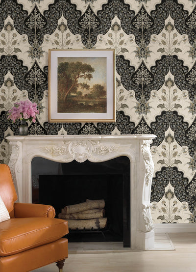 Auden Floral Grandeur Wallpaper