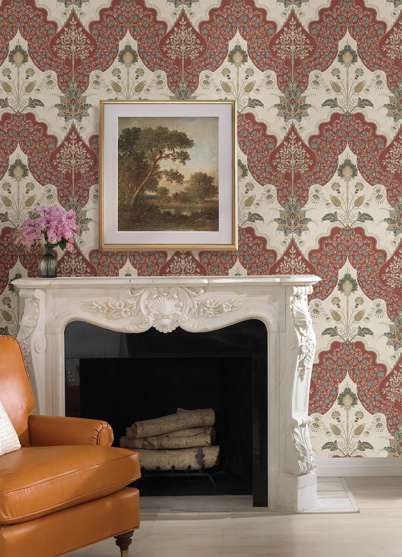 Auden Floral Grandeur Wallpaper