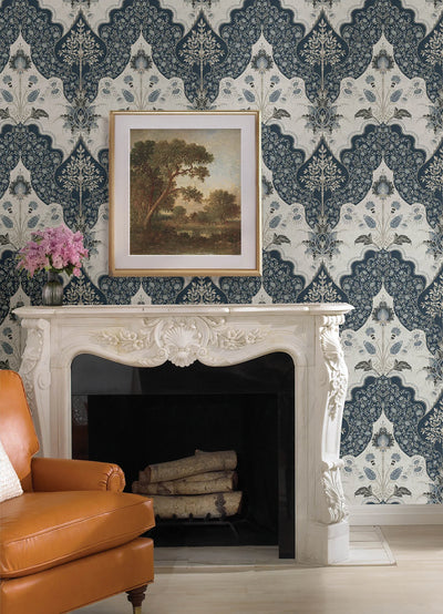 Auden Floral Grandeur Wallpaper