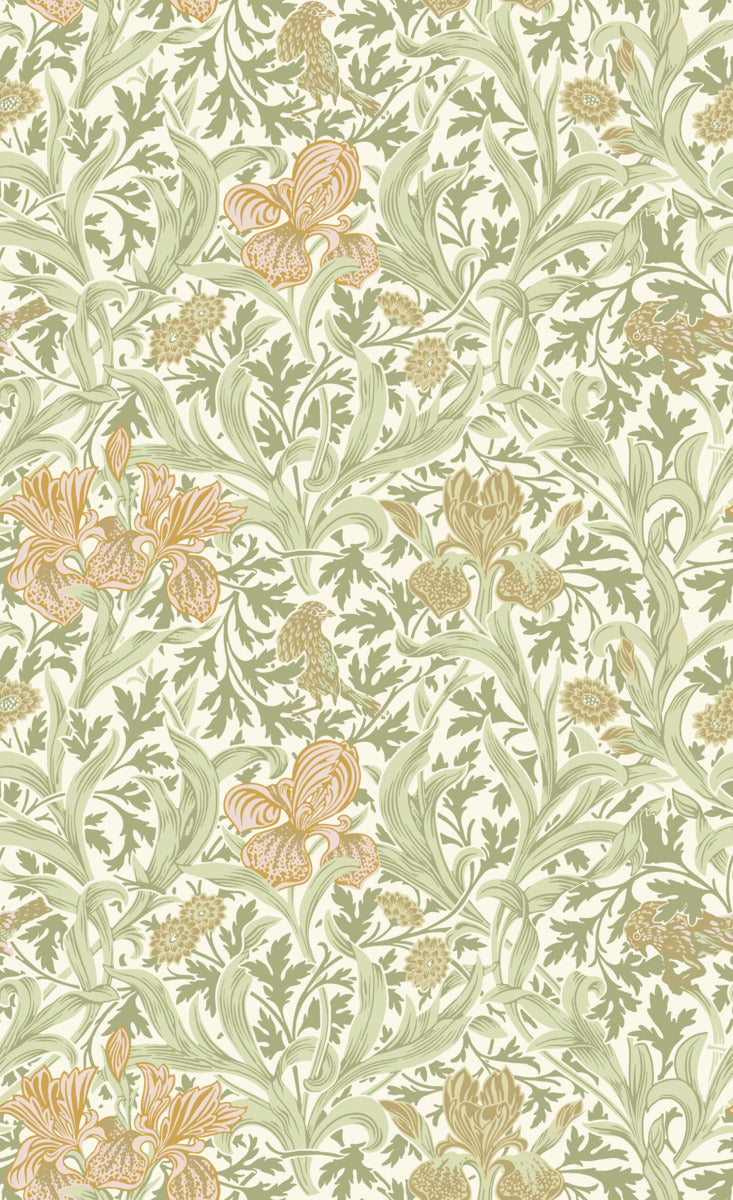 York Iris Wallpaper