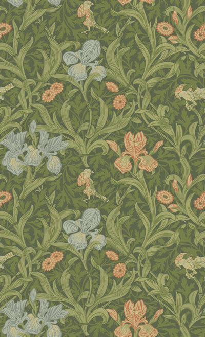 York Iris Wallpaper