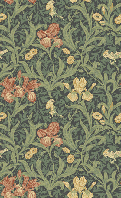 York Iris Wallpaper