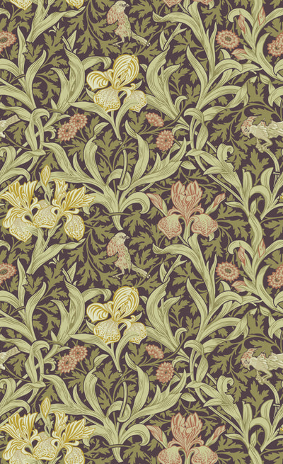 York Iris Wallpaper