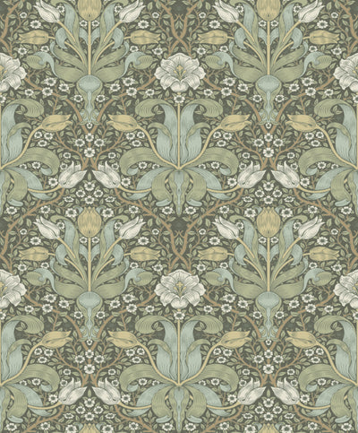 York Spring Thicket Wallpaper