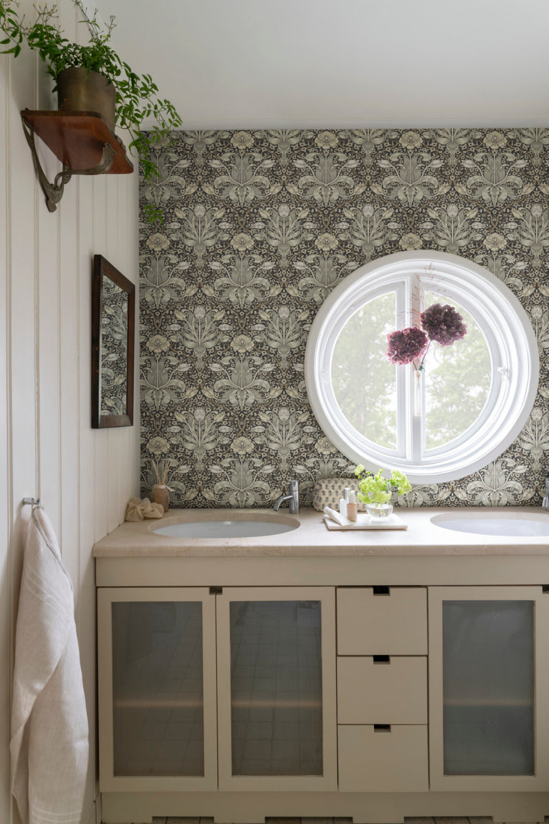 York Spring Thicket Wallpaper