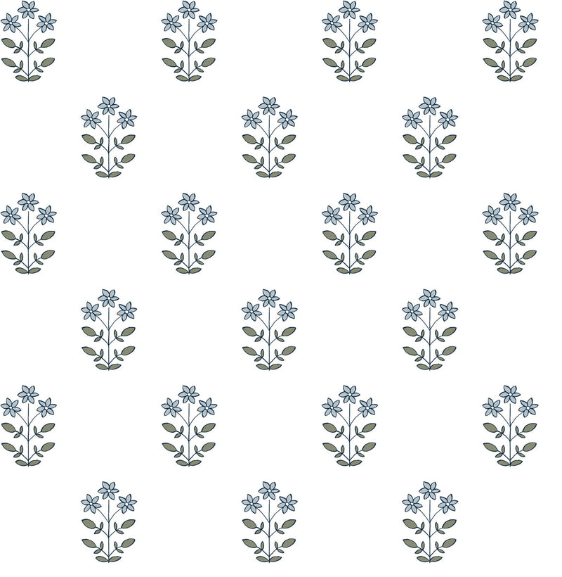 Kit Heather Floral Wallpaper
