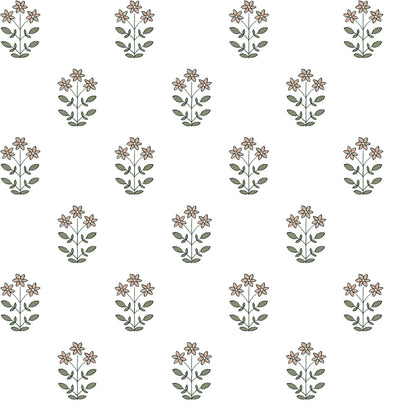 Kit Heather Floral Wallpaper