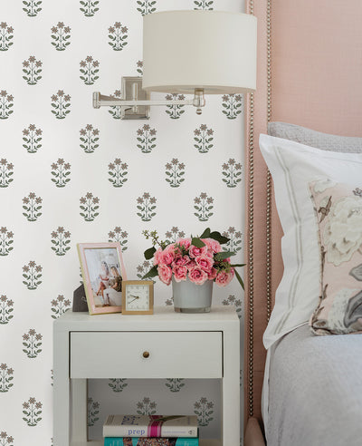 Kit Heather Floral Wallpaper