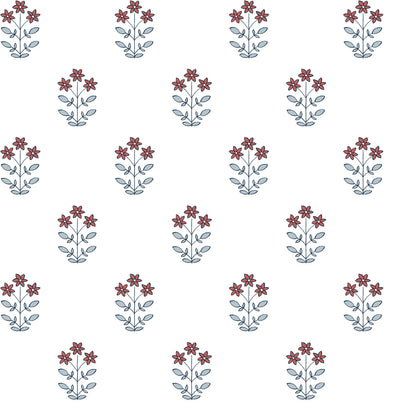 Kit Heather Floral Wallpaper