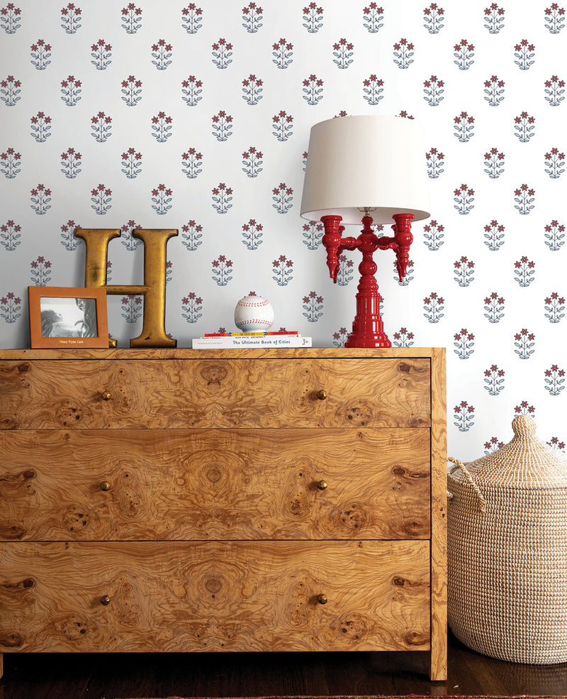 Kit Heather Floral Wallpaper