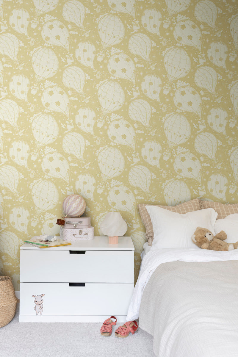Ballongerna Balloon Nursery Wallpaper