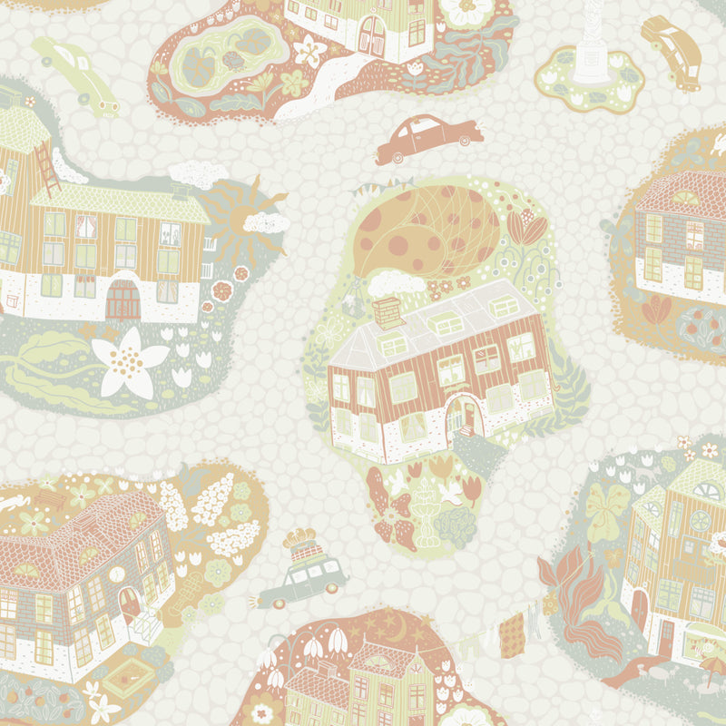 Staden Nursery Cottage Wallpaper