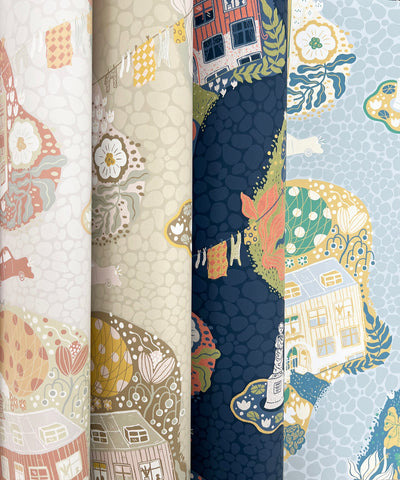 Staden Nursery Cottage Wallpaper