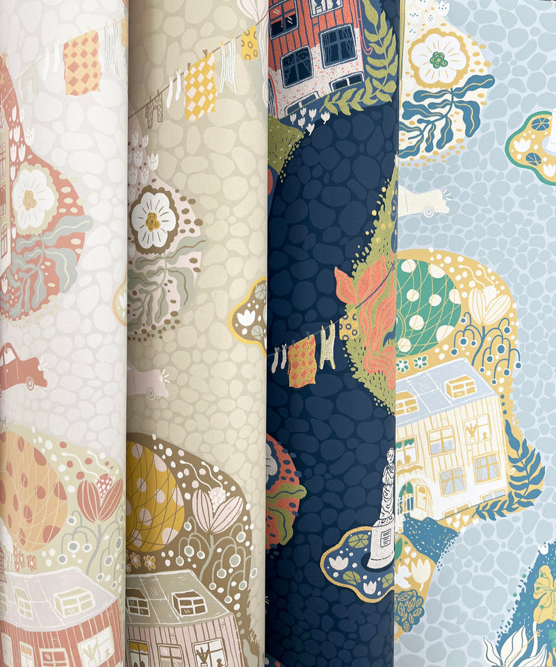 Staden Nursery Cottage Wallpaper