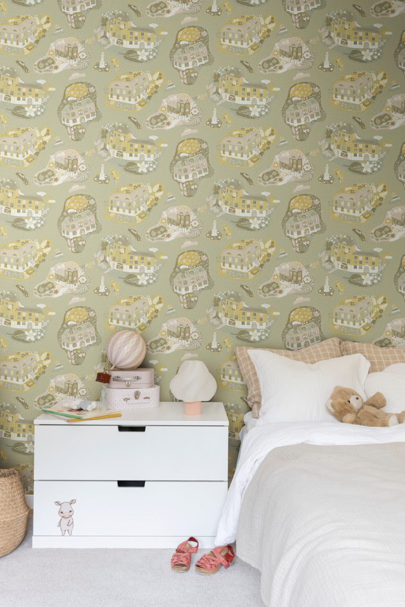 Staden Nursery Cottage Wallpaper