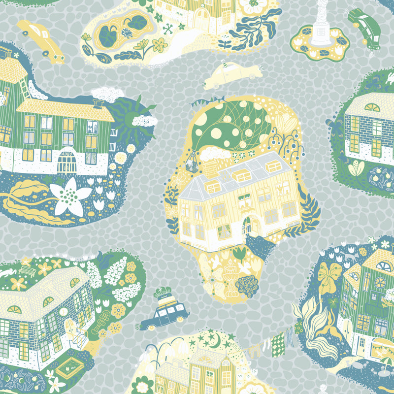 Staden Nursery Cottage Wallpaper