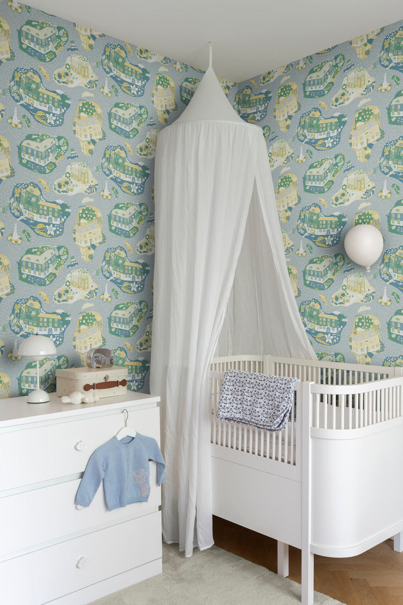 Staden Nursery Cottage Wallpaper