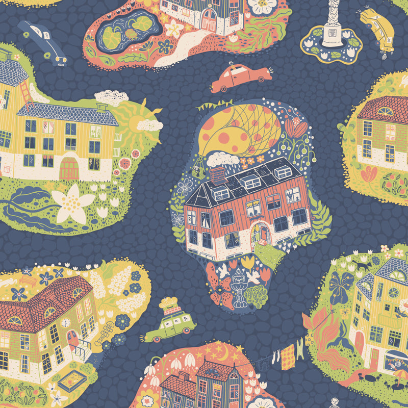 Staden Nursery Cottage Wallpaper