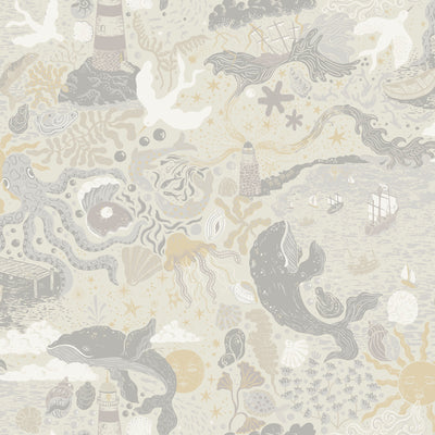 Havet Ocean Nursery Wallpaper